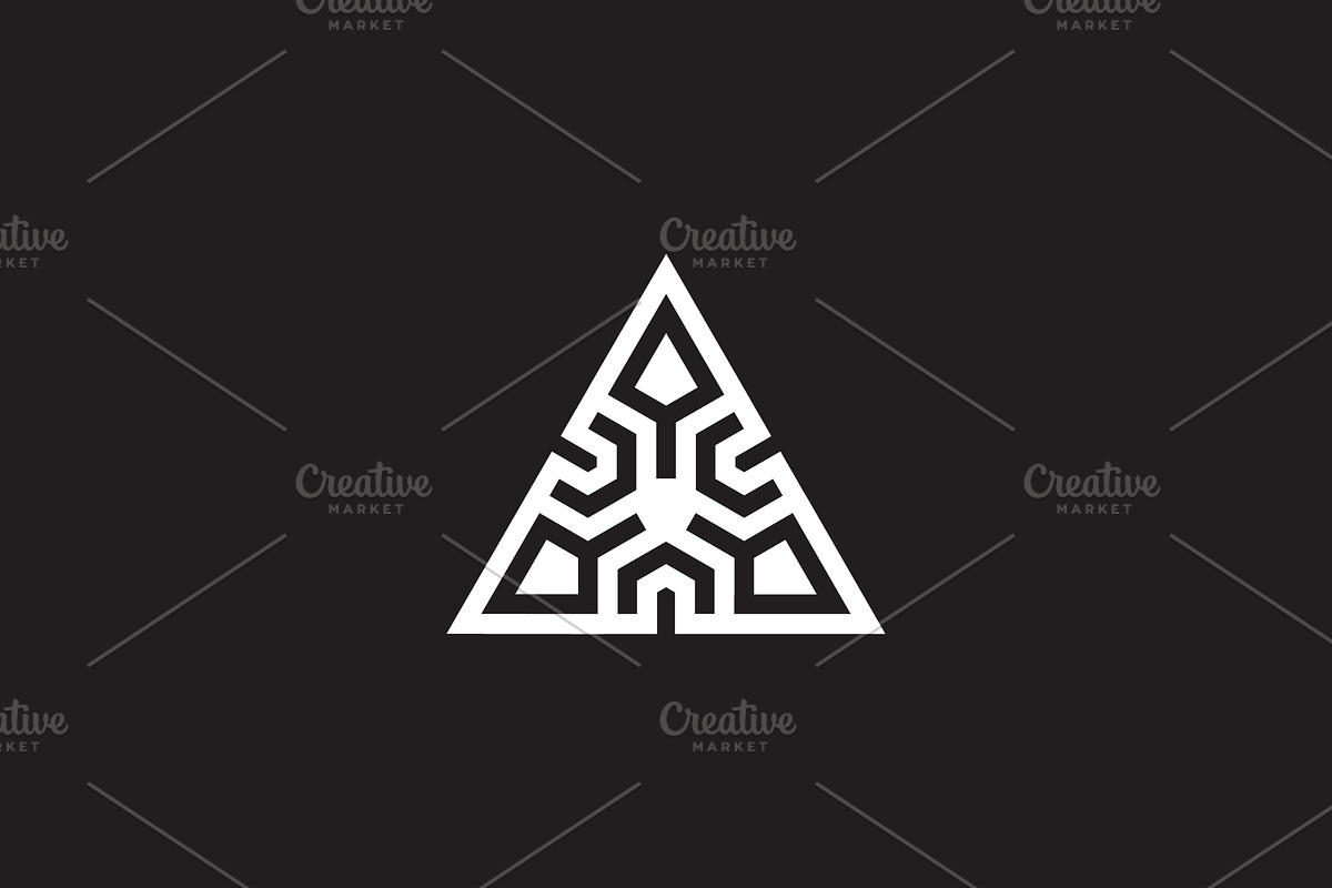 elegant house lines spear logo, a Branding & Logo Template by Rasagama Studio