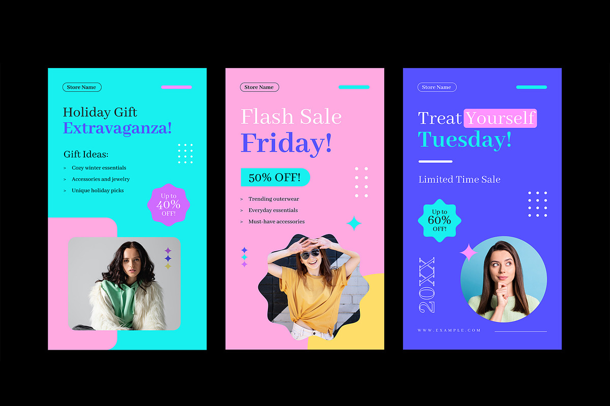 Fashion Sale Social Media Story, a Social Media Template by CreativeShaper (Photo 3 of 4)