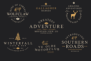 Gallagher - Vintage Serif Typeface, a Serif Font by Surplus Type Co (Thumbnail 3 of 8)