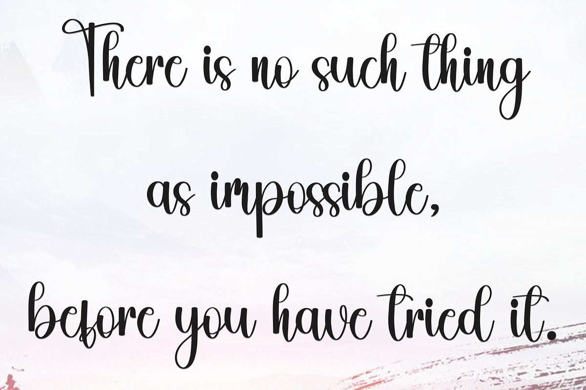 Dreaming, a Handwritten Font by FreshTypeINK (Photo 6 of 8)