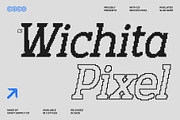 CS Wichita Pixel, a Serif Font by Craft Supply Co. (Thumbnail 1 of 8)