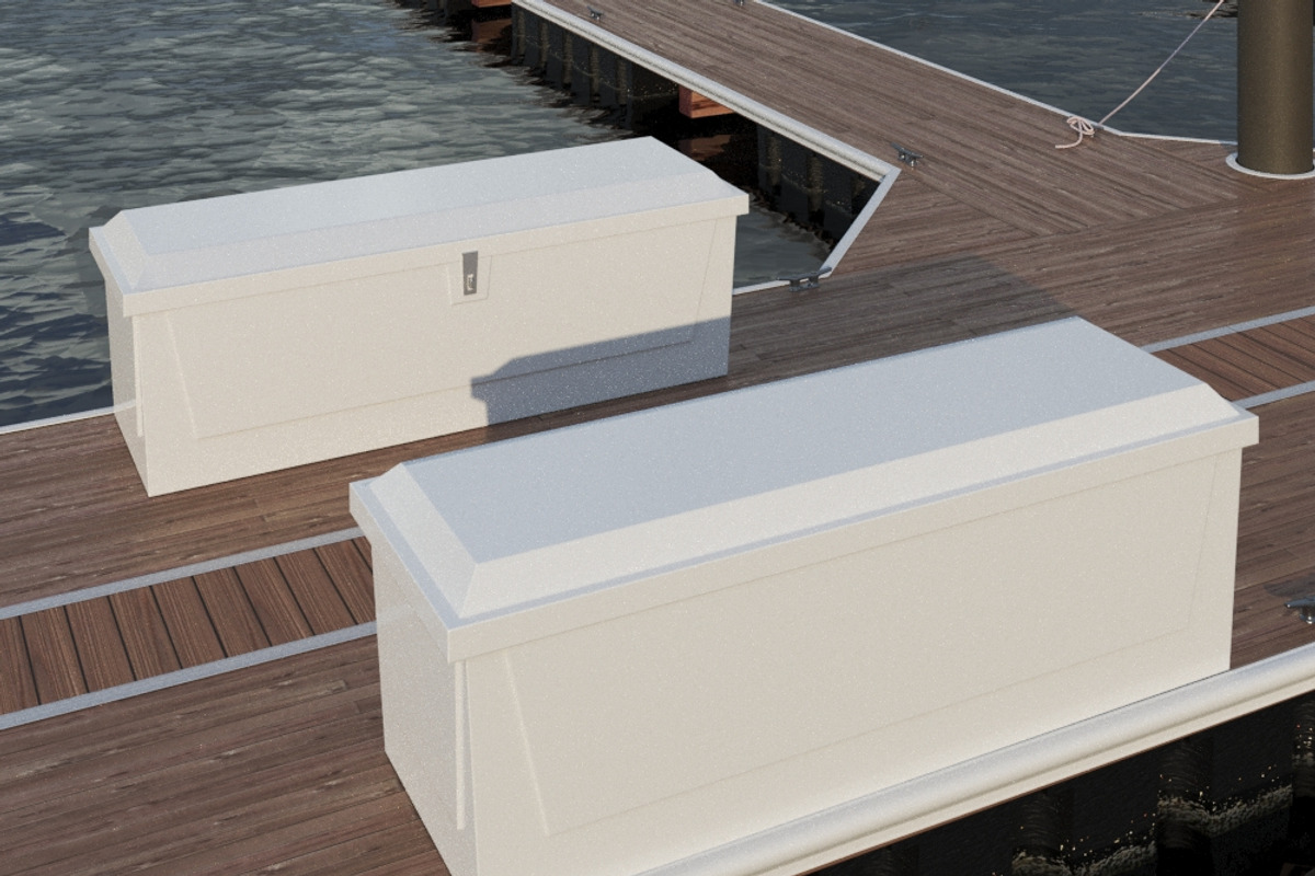 Marina - Boat Slips - Floating Dock, an Object 3D Model by RoHo Productions (Photo 32 of 39)