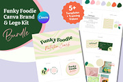 Bold logo design, Canva Branding Kit, a Branding & Logo Template by Kurly Creative (Thumbnail 1 of 10)