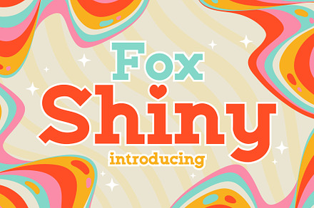 Fox Shiny Font, a Slab Serif Font by Fox7 By Rattana