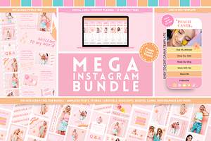 Pastel Instagram Mega Bundle