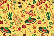 Mexican Cinco de Mayo Patterns, a Pattern Graphic by ilonitta (Thumbnail 8 of 8)
