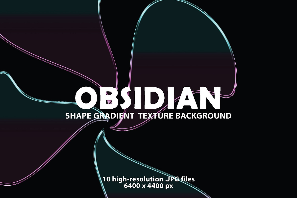 Obsidian Shape Gradient Background, a Background Graphic by Eltypesstudio (Photo 1 of 11)