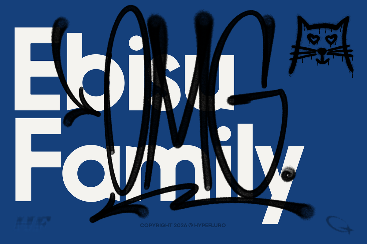 Ebisu 16 Sans Serif Text Fonts, a Sans Serif Font by HyperFluro (Photo 6 of 11)