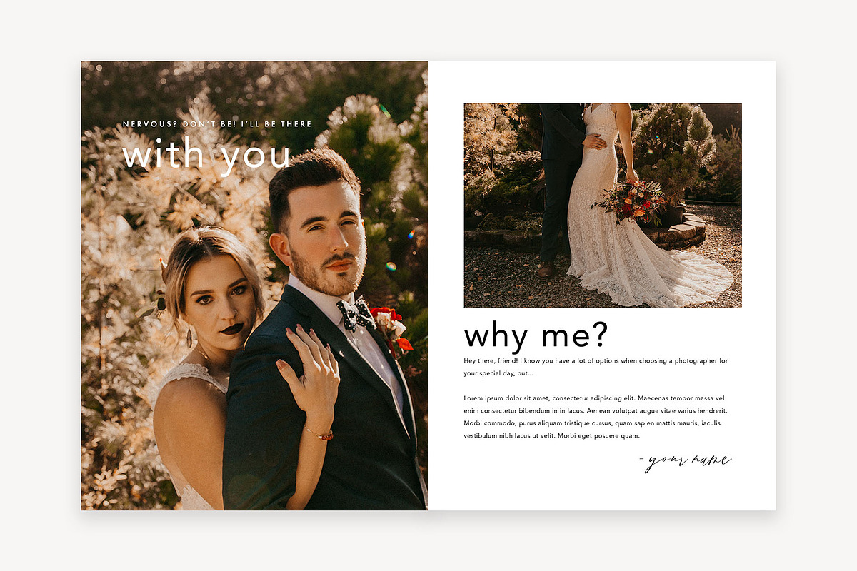 30-Page Wedding Photography Magazine, a Magazine Template by molly ho studio (Photo 6 of 7)