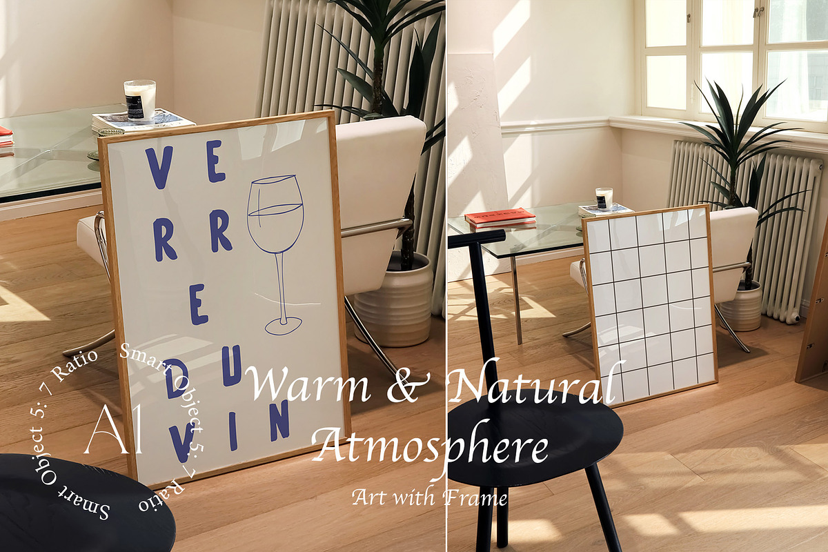 Aesthetic Real-Life Mockup Scene 2, a Product Mockup by ArtwithFrame (Photo 14 of 23)