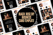 Black Business Card - Logo Included, a Business Card Template by SunshineStudioBoutique (Thumbnail 2 of 9)