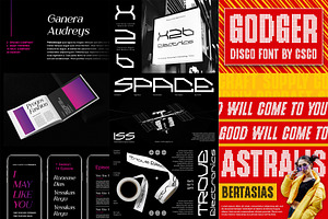 Techno Font Bundle 97% OFF