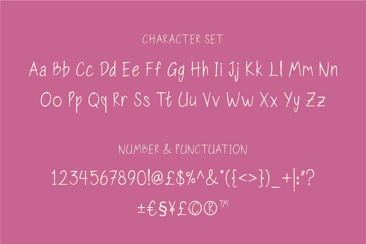 Rumiki Expressive Handwritten Font, a Handwritten Font by Huge Dream Studio (Photo 3 of 8)