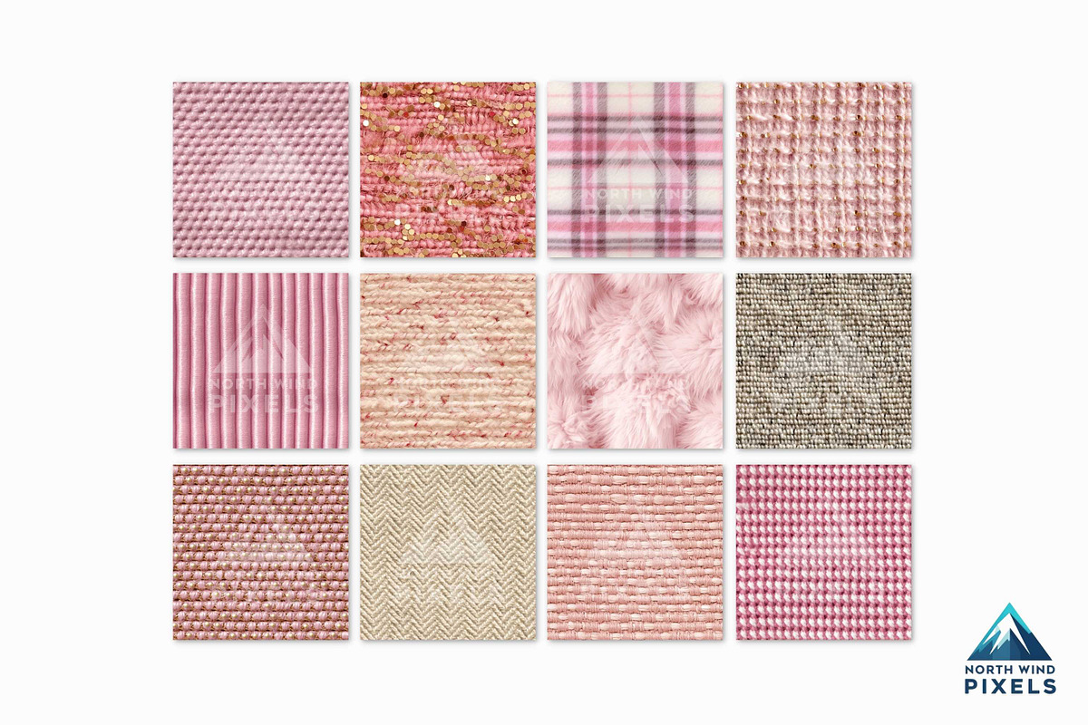 12 Oh So Chic Fabrics Digital Papers, a Pattern Graphic by NorthWindPixels (Photo 2 of 4)