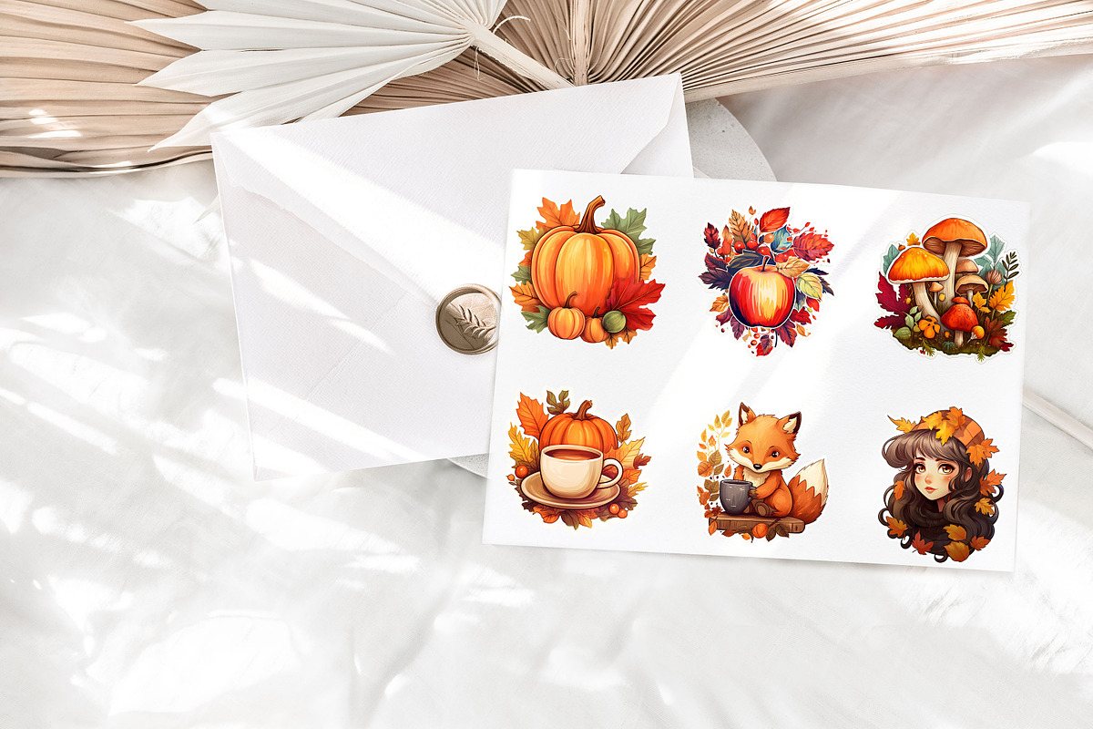 Fall Clip Art, Autumn clip art, an Object Graphic by MajorArtTm (Photo 3 of 4)