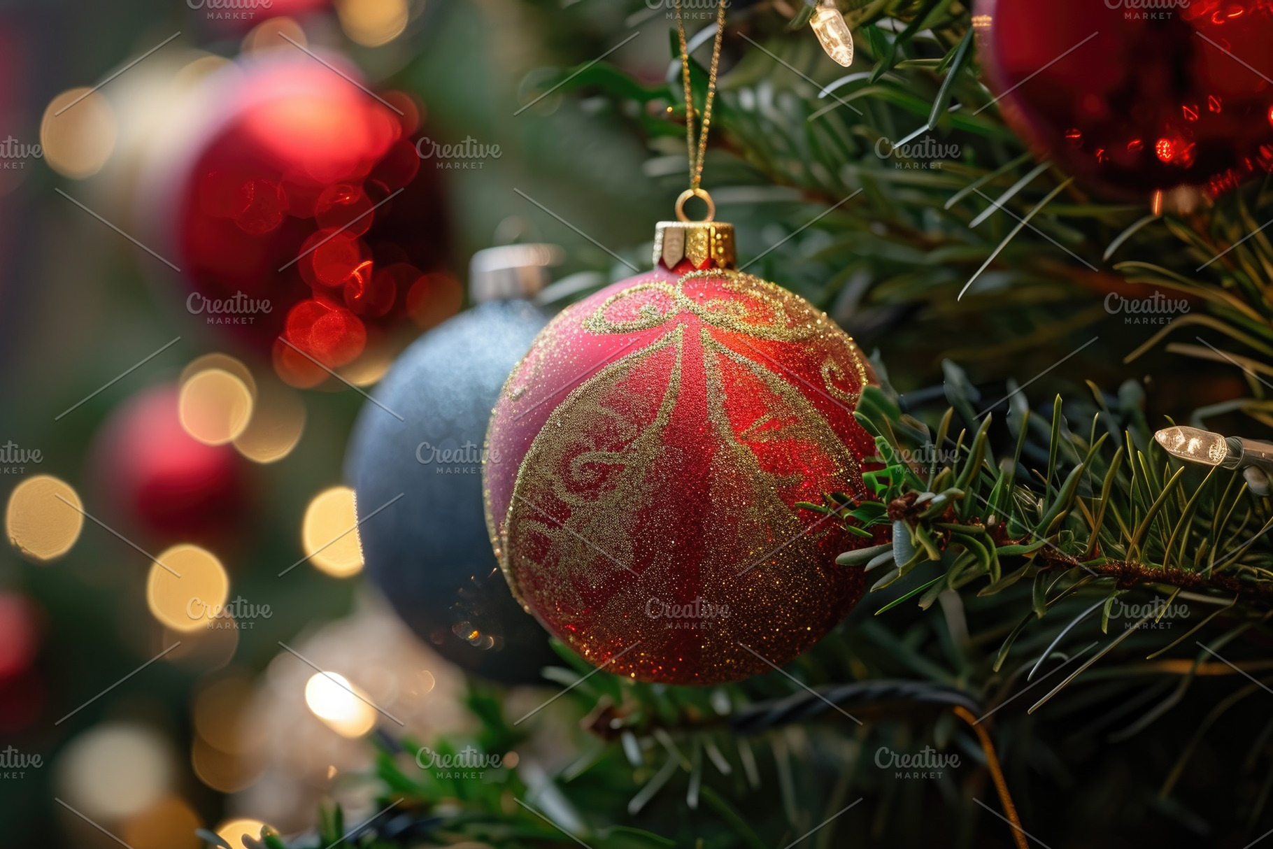 A detailed shot capturing a Christma, a Photo by Iftikhar Alam