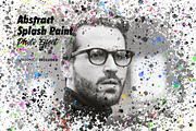 Abstract Splash Paint Photo Effect, a Layer Style Add-On by WudelMbois Studio (Thumbnail 1 of 3)