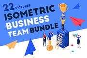 Isometric business team - collection, an iPhone Mockup by Boyko Pictures (Thumbnail 1 of 7)