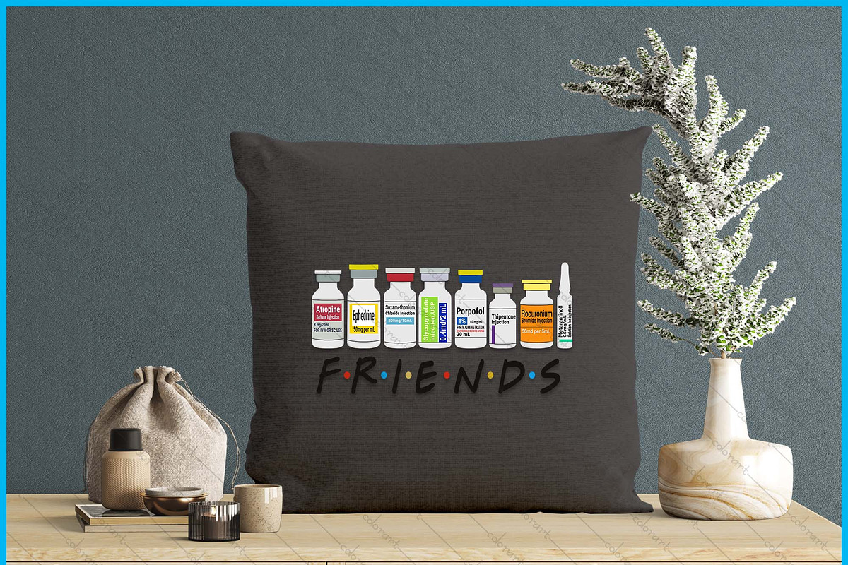 Nurse Friends Icu Propofol Crna Icu, a Graphic by Creativeusart (Photo 3 of 4)