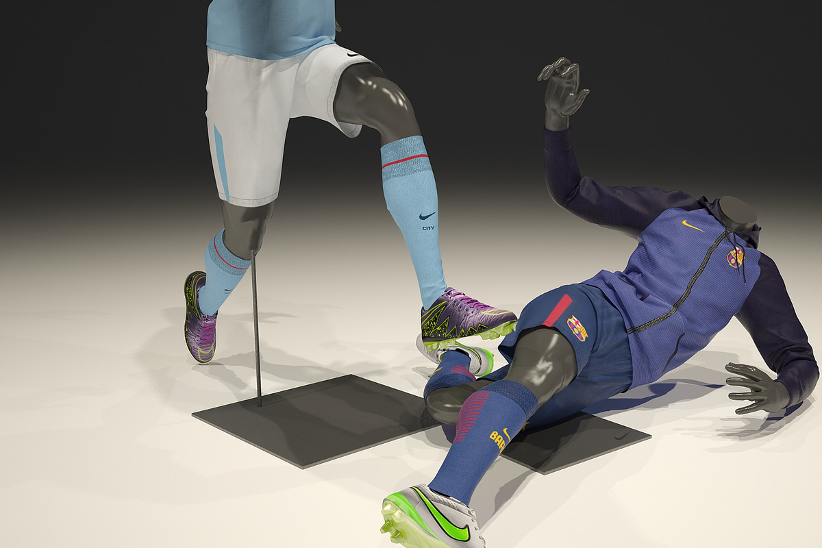 Male mannequin Football pack 3D, a Characters & Person 3D Model by mrGarret (Photo 13 of 17)