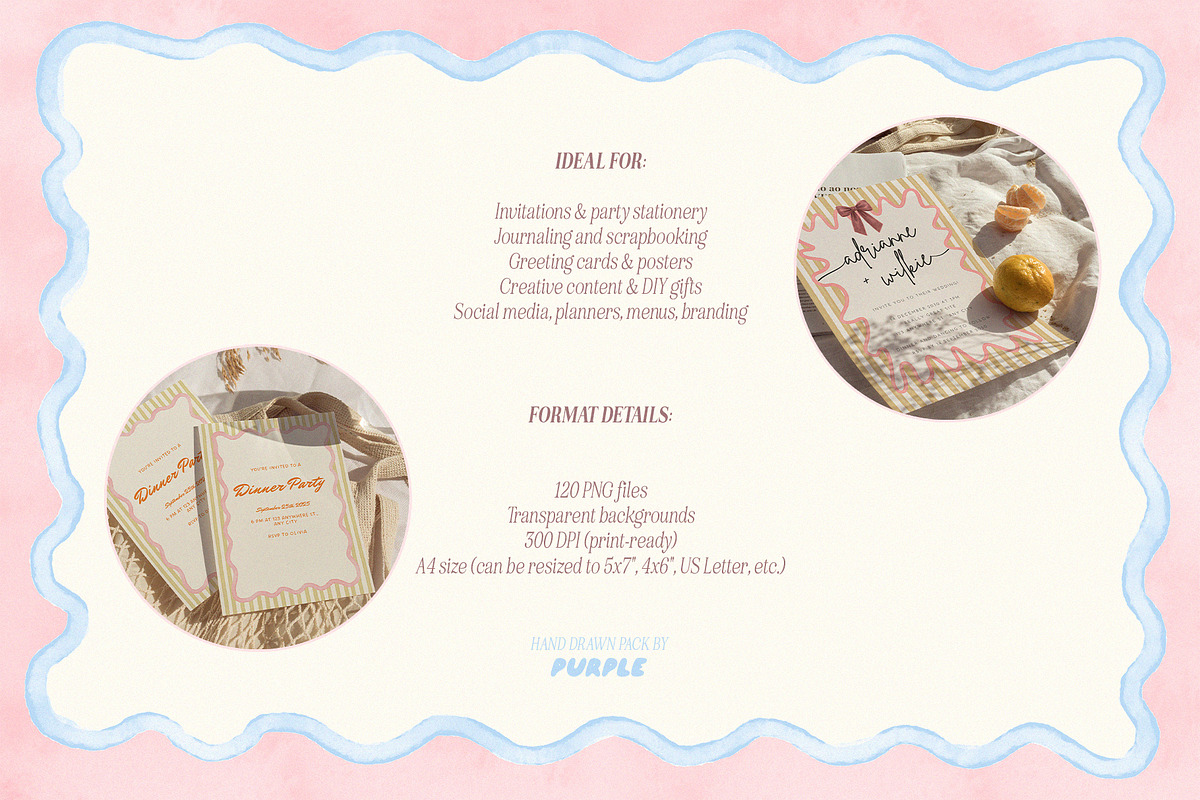 Whimsical Watercolor Frames, an Object Graphic by Purple (Photo 10 of 10)
