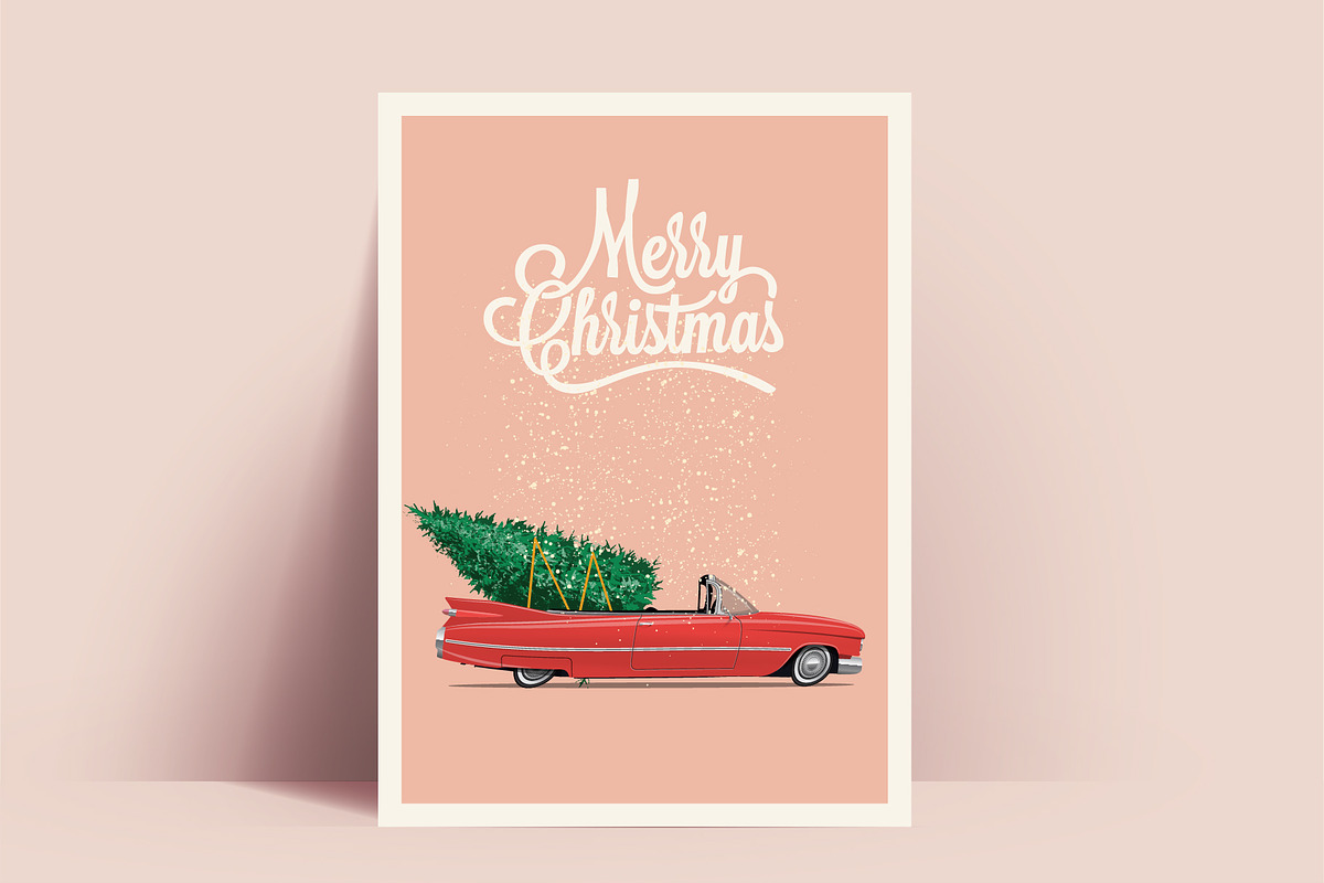 Christmas cards set with xmas trees, a Card Template by Crafter (Photo 4 of 7)