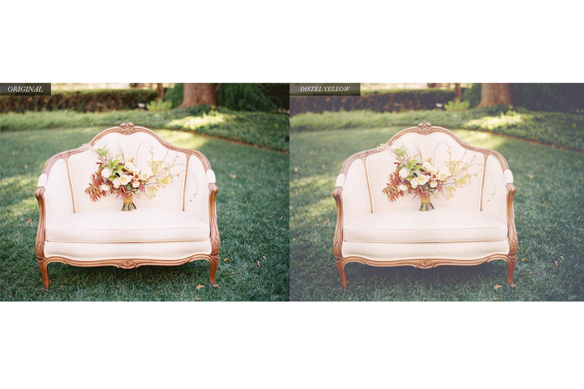 Vintage Wedding Photoshop Actions, an Action Add-On by cloverandcrow (Photo 4 of 5)