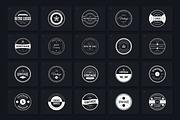 100 Retro Badges Vol. 1, a Branding & Logo Template by Amito Vectors (Thumbnail 4 of 6)