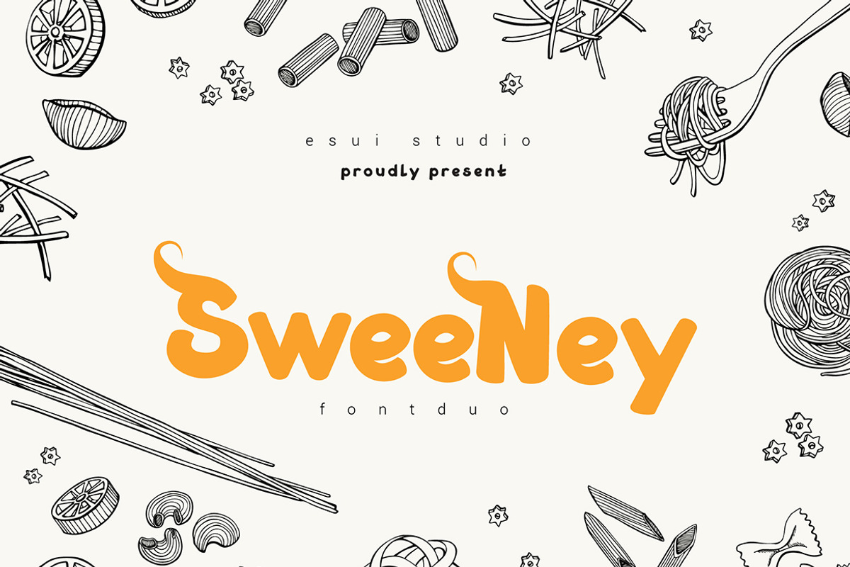Sweeney Font, a Symbol Font by Esui Studio (Photo 1 of 5)