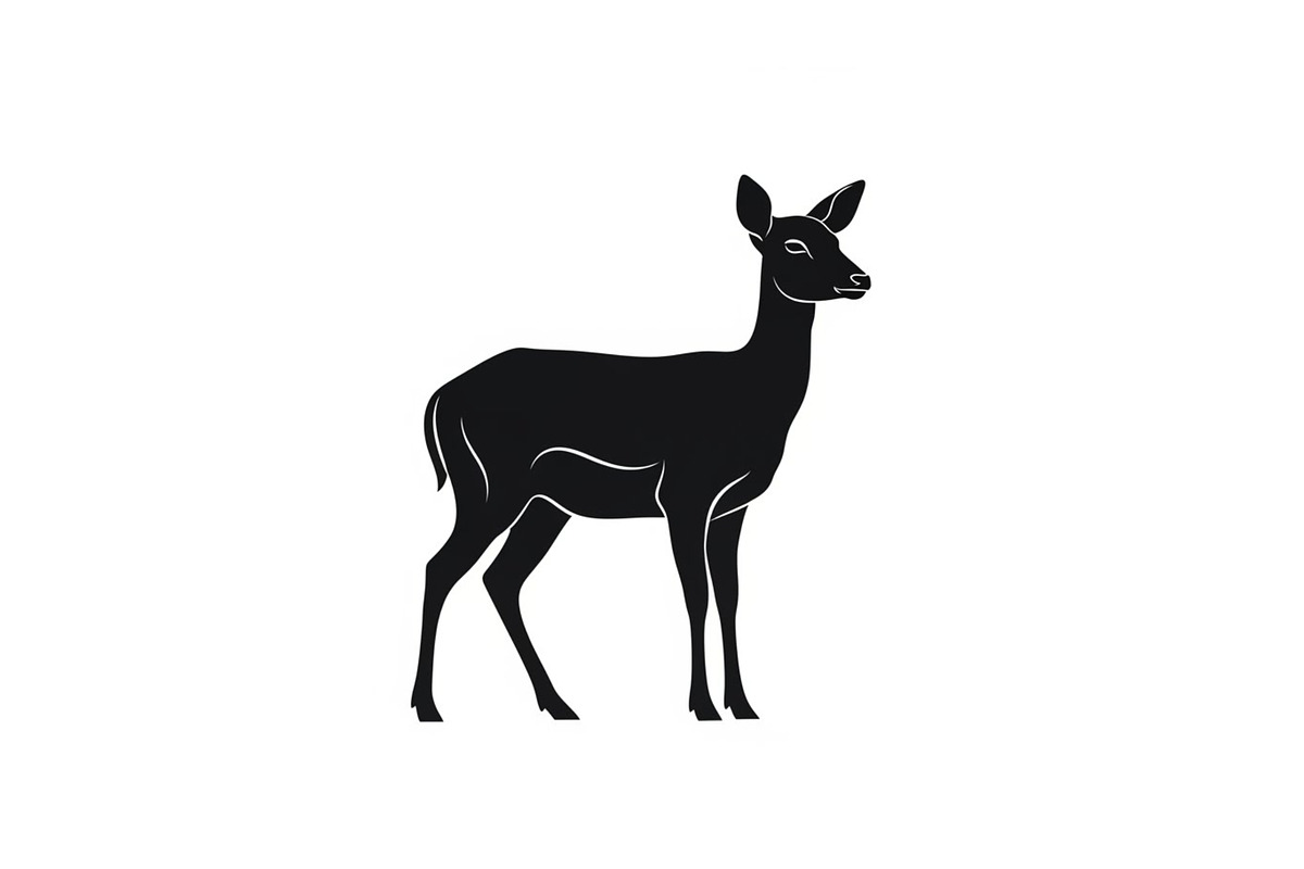Majestic Deer & Stag Silhouette Bund, an Illustration by jahid234 (Photo 36 of 41)