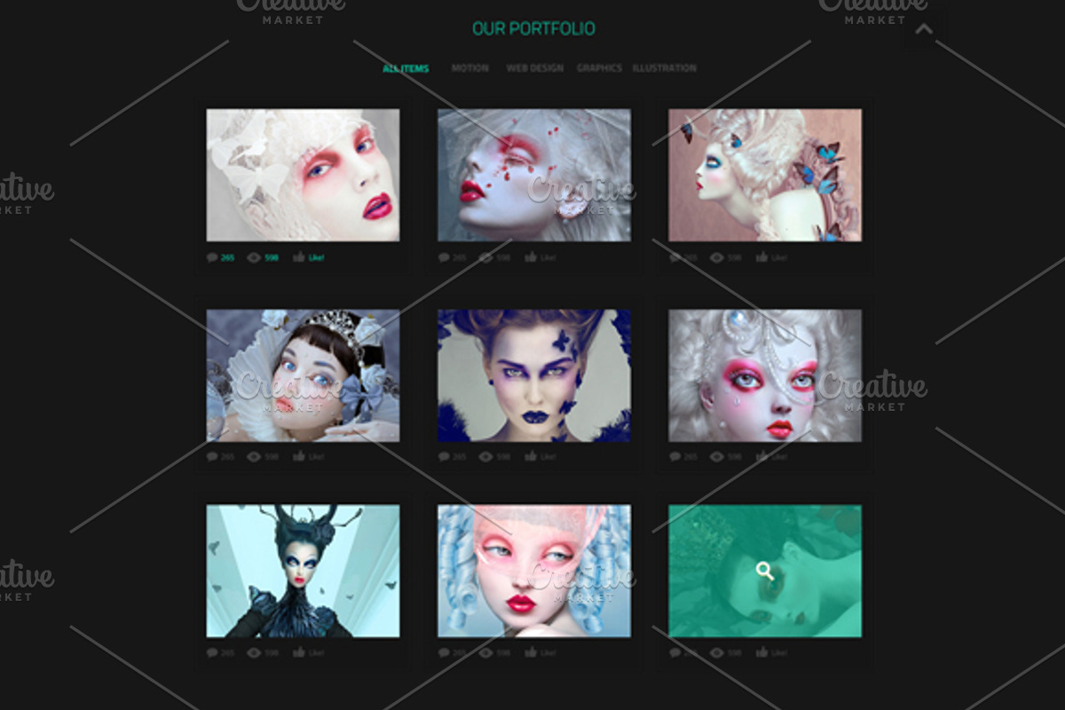 Laika Responsive One Page Portfolio, a Landing Page Template by CoralixThemes (Photo 3 of 5)