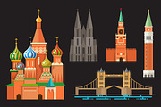 Famous Landmarks Big Box + Postcard, a Templates & Theme by Boyko Pictures (Thumbnail 8 of 10)