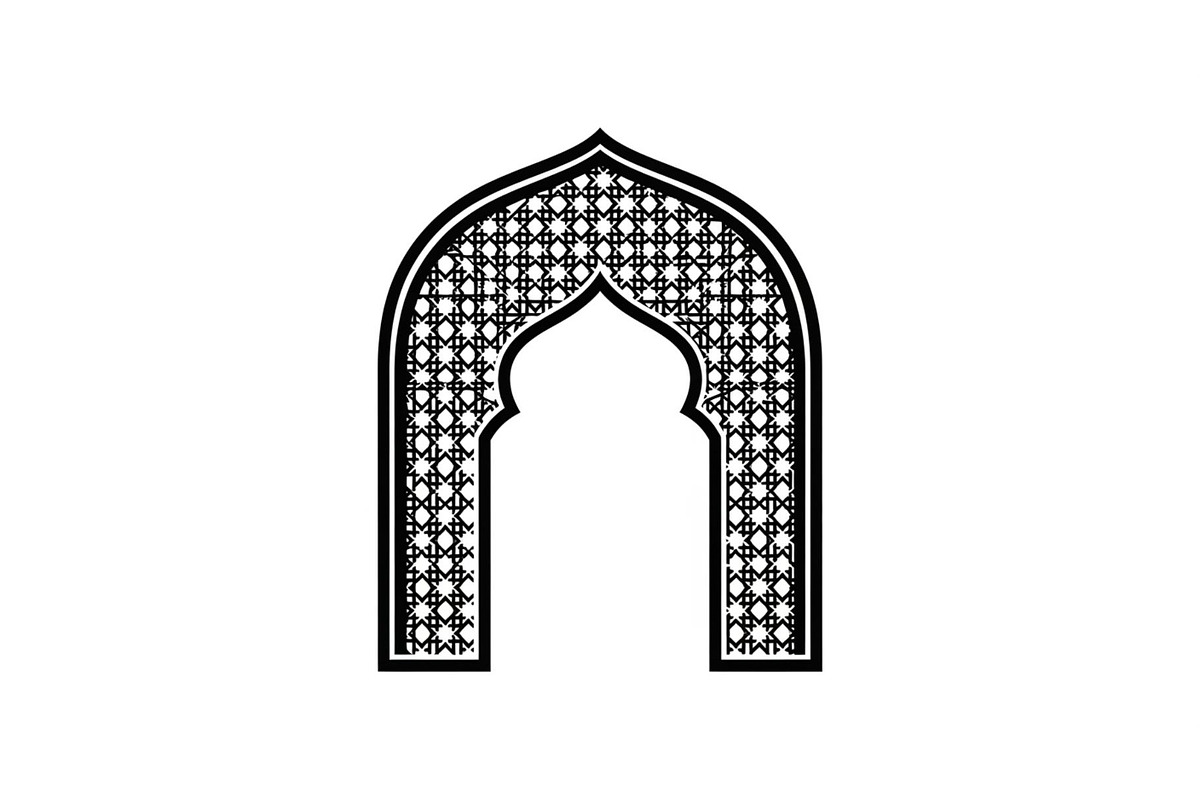 Islamic Arch Window Vector Bundle, an Illustration by yasushie (Photo 39 of 51)