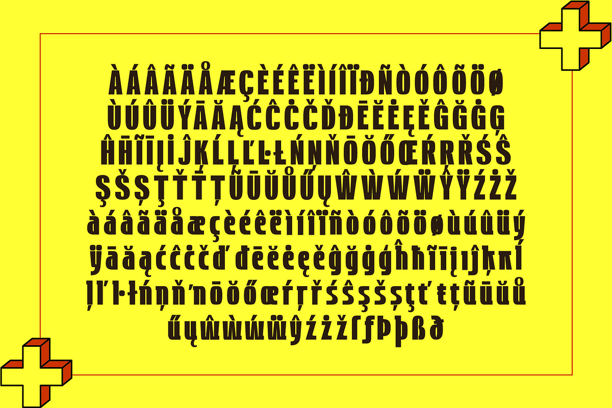 Mickorie | Bold Display Condensed, a Sans Serif Font by Typoraith Co (Photo 12 of 12)