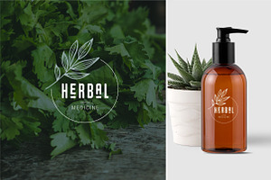 The Herbal Shop, Premade Logos