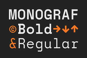 Monograf Font, a Sans Serif Font by Dopestype