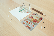 2 Christmas Greeting Cards Retro, a Card Template by SPACECAKE (Thumbnail 3 of 5)