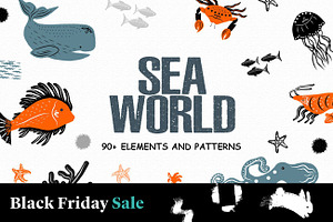 Sea world clipart