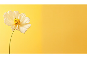 blending yellow background flower ai, a Nature Photo by pikepicture