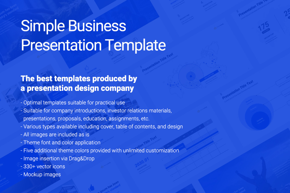 Business Presentation Template, a Presentation Template by thememong (Photo 2 of 21)