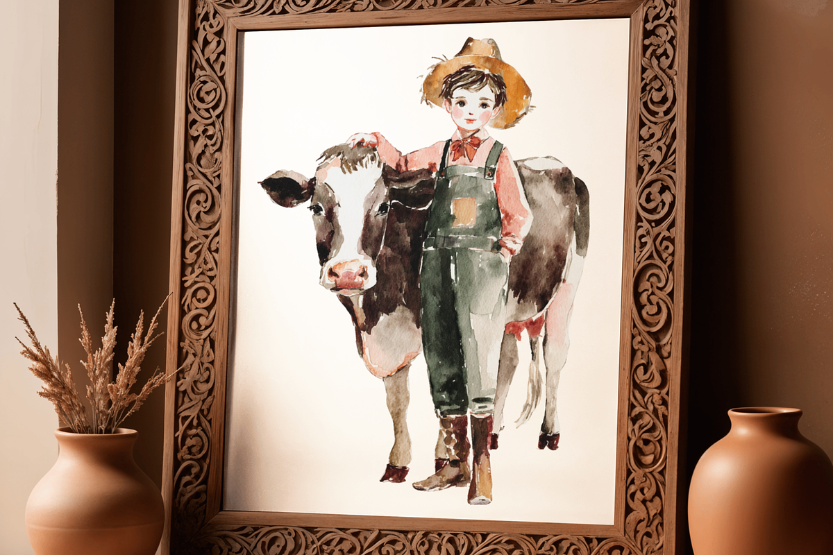 Whimsy Cottagecore Set, an Animal Illustration by GiraffeCreative (Photo 17 of 20)