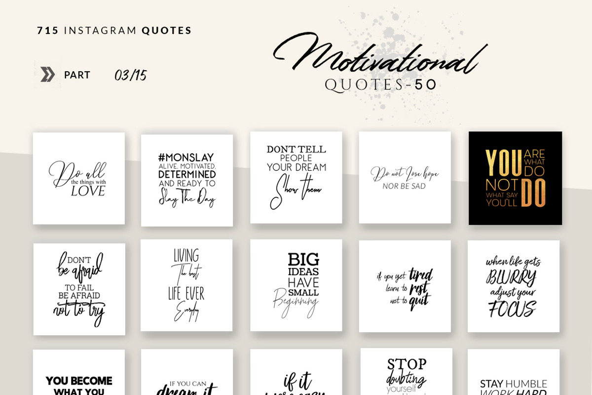 Instagram Social Media Quotes CANVA, a Social Media Template by Eviory (Photo 16 of 55)