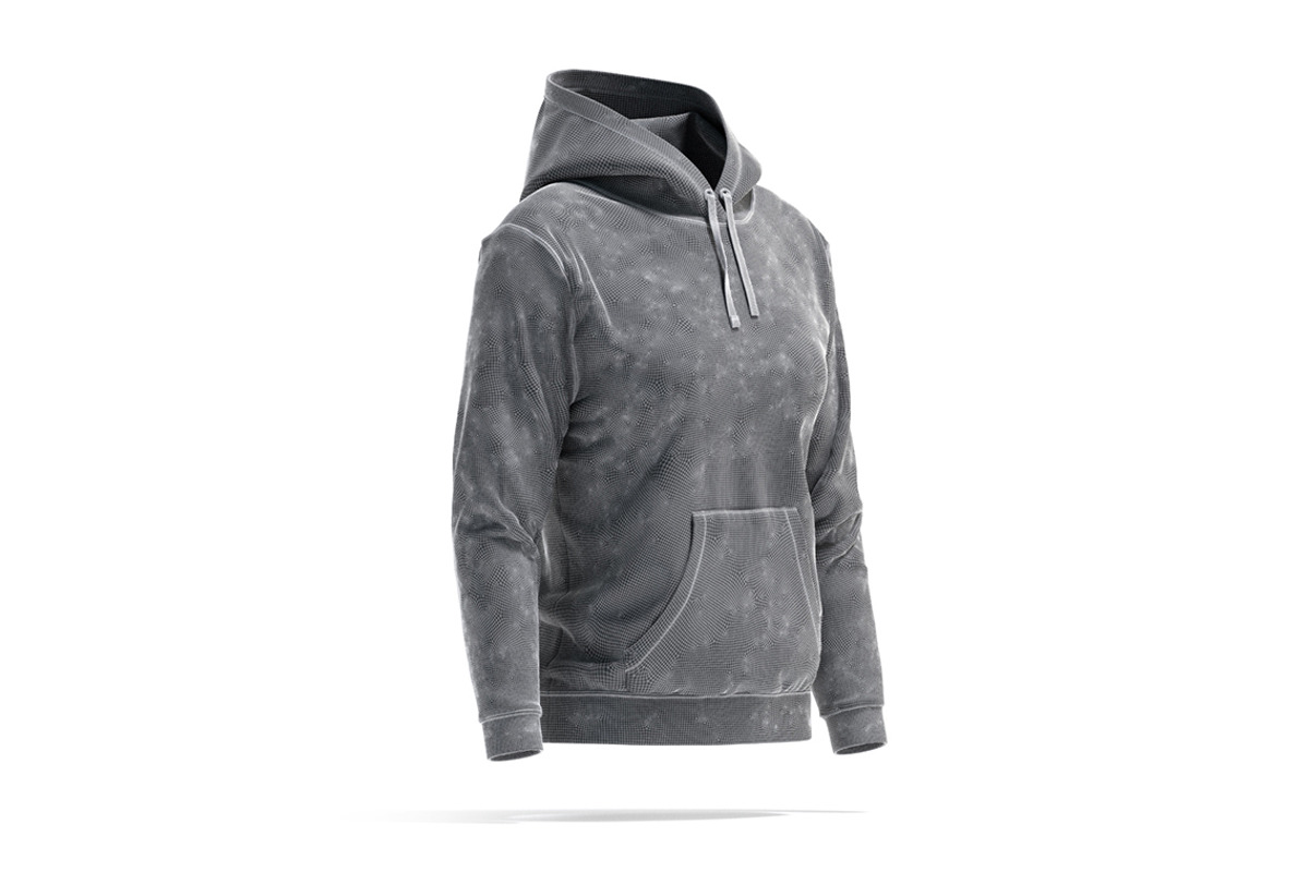 Black Sport Women's Hoodie 3D Model, an Object 3D Model by rebrandy (Photo 8 of 9)