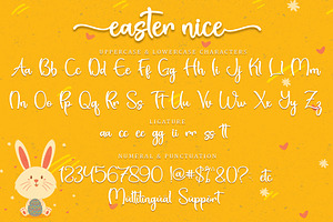 Easter Nice - Handwritten Font