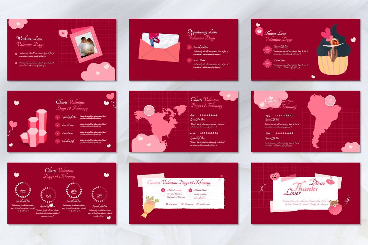 Lover - Valentine Powerpoint, a Presentation Template by Dhabee (Photo 6 of 8)