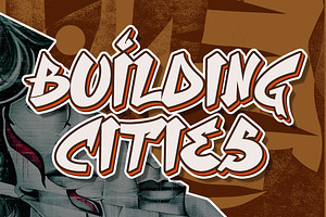 DetroitStreet - Graffiti Font