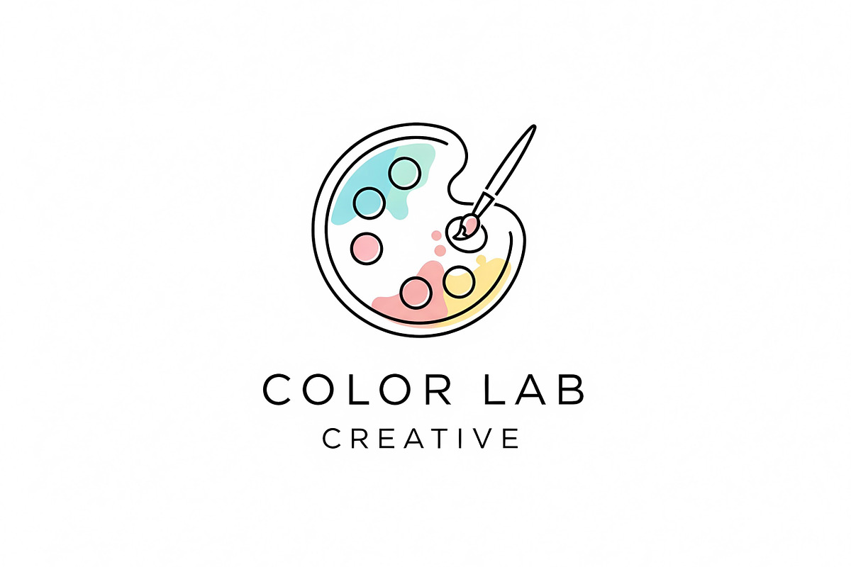 Color Lab Creative, a Branding & Logo Template by Logocreative (Photo 2 of 2)