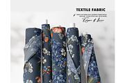Moody hydrangea botanical pattern, a Pattern Graphic by Milatoo (Thumbnail 7 of 8)