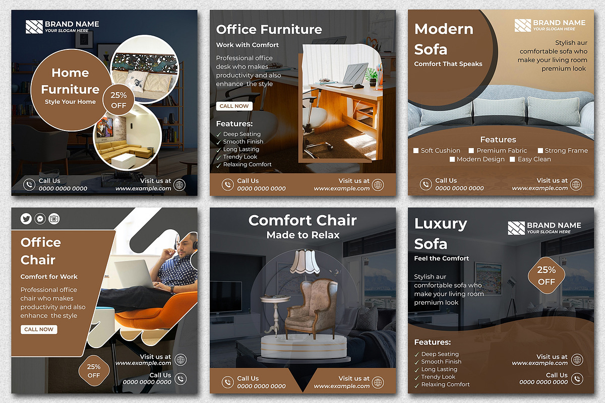 Indoor Social Media Canva Template, a Social Media Template by Mohammad Sarfaraz (Photo 9 of 10)