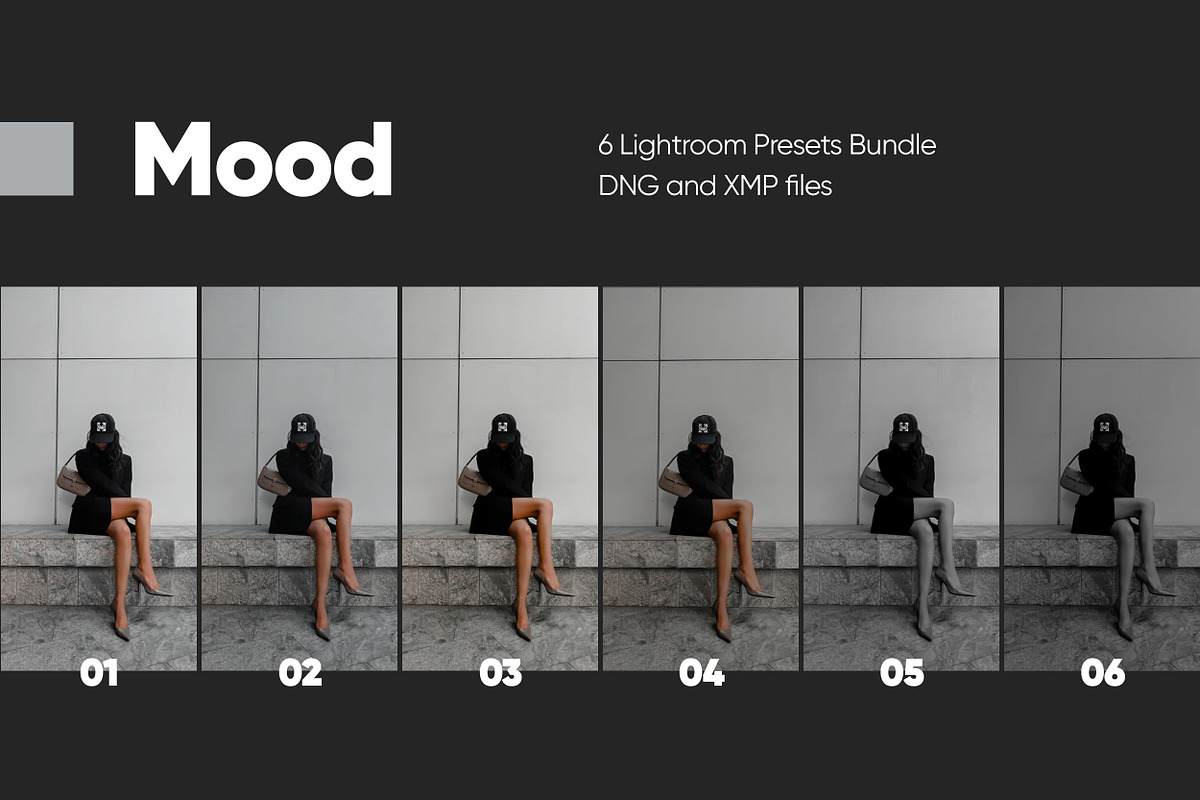 6 MOOD LIGHTROOM PRESETS, a Preset Add-On by Hot Buns Presets (Photo 11 of 11)